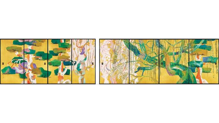 モダンなときめき―智積院襖絵の魅力―