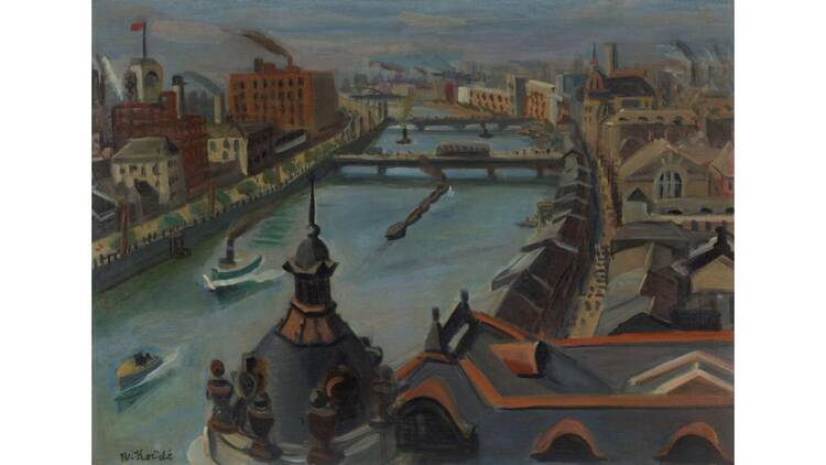 小出楢重 新しき油絵