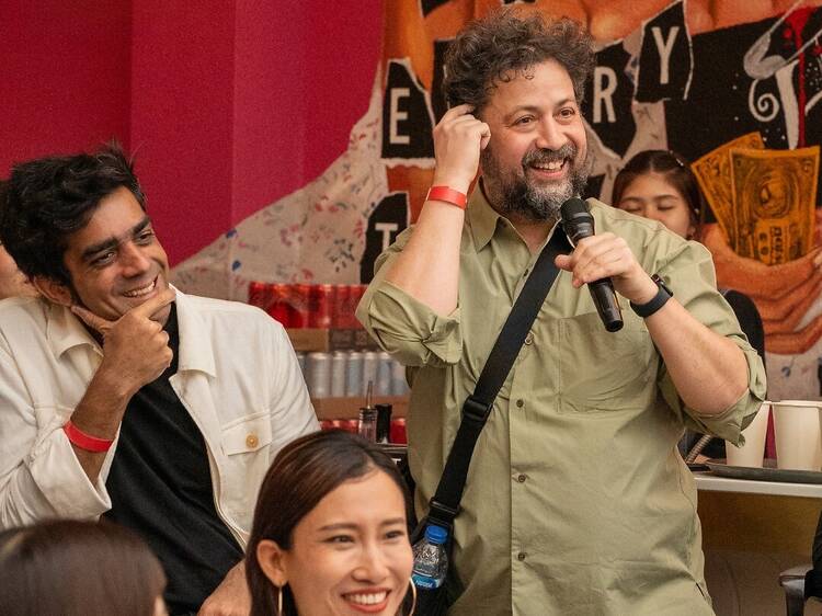 Network with 300 film industry folks who rarely stop working long enough to meet