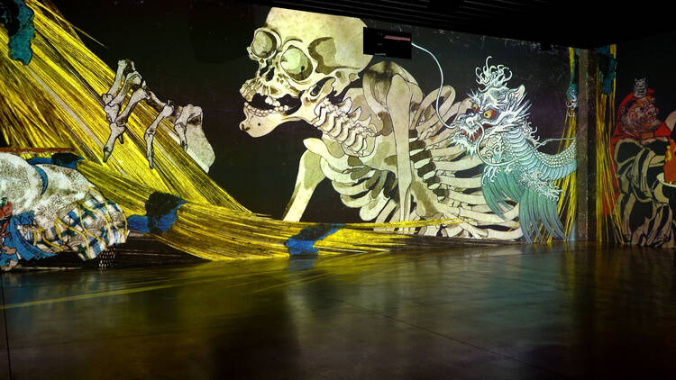 体感型デジタルアート劇場 浮世絵 RE:BORN