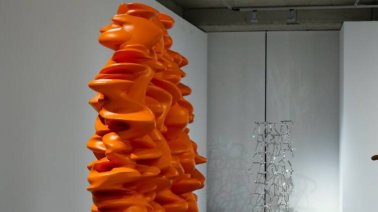 Tony Cragg'in Heykel başlıklı sergisinden