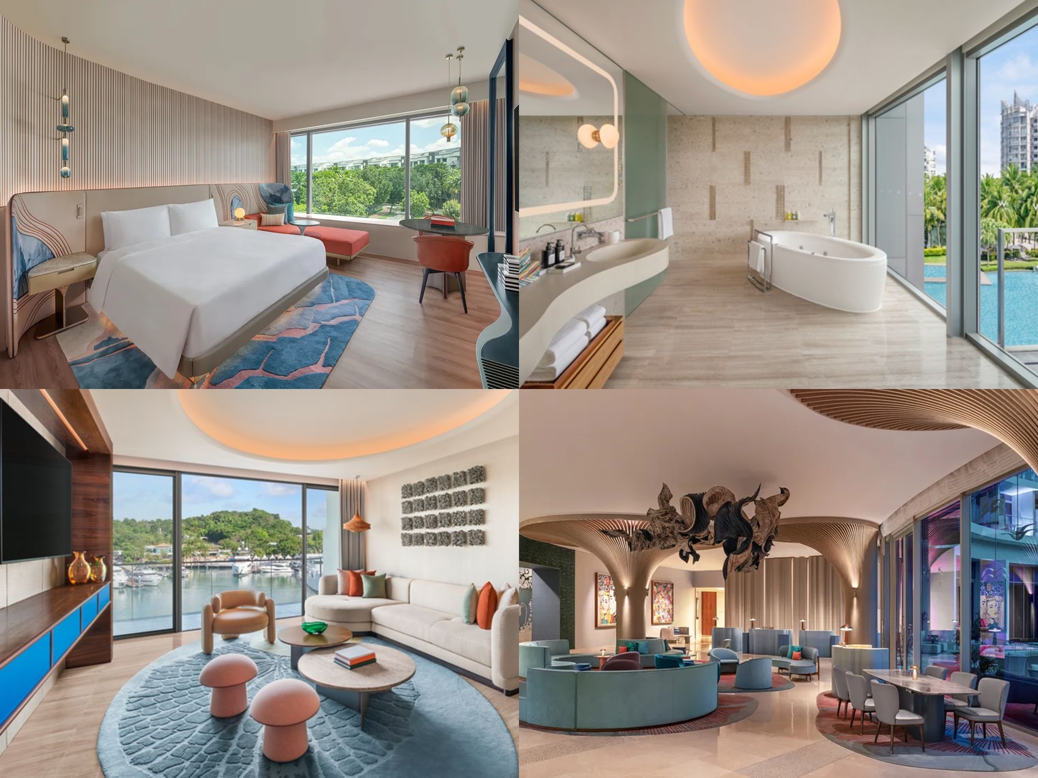 W Singapore at Sentosa Cove just got a luxurious makeover with revamped rooms, spa, pool deck and more