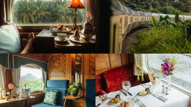 Eastern & Oriental Express luxury sleeper train from Singapore to Malaysia
