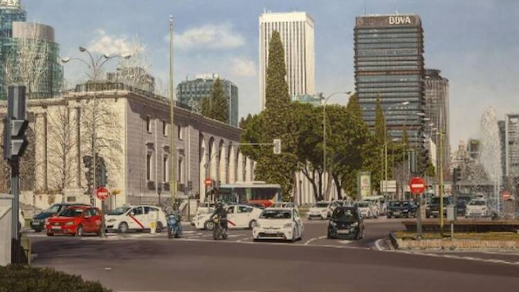 Apreciar el Madrid hiperrealista de José Miguel Palacio