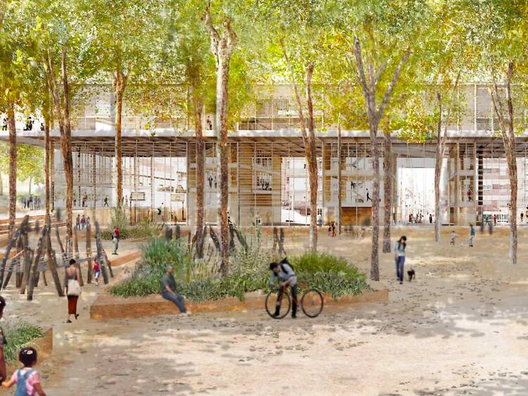 Barcelona tendrá un nuevo bosque con una zona de juegos infantiles de más de 4.000 m²