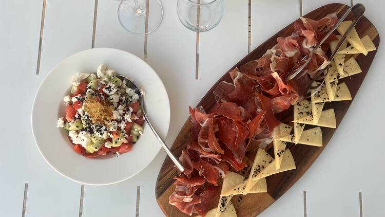 Food from in-villa chef at Villa Makarska