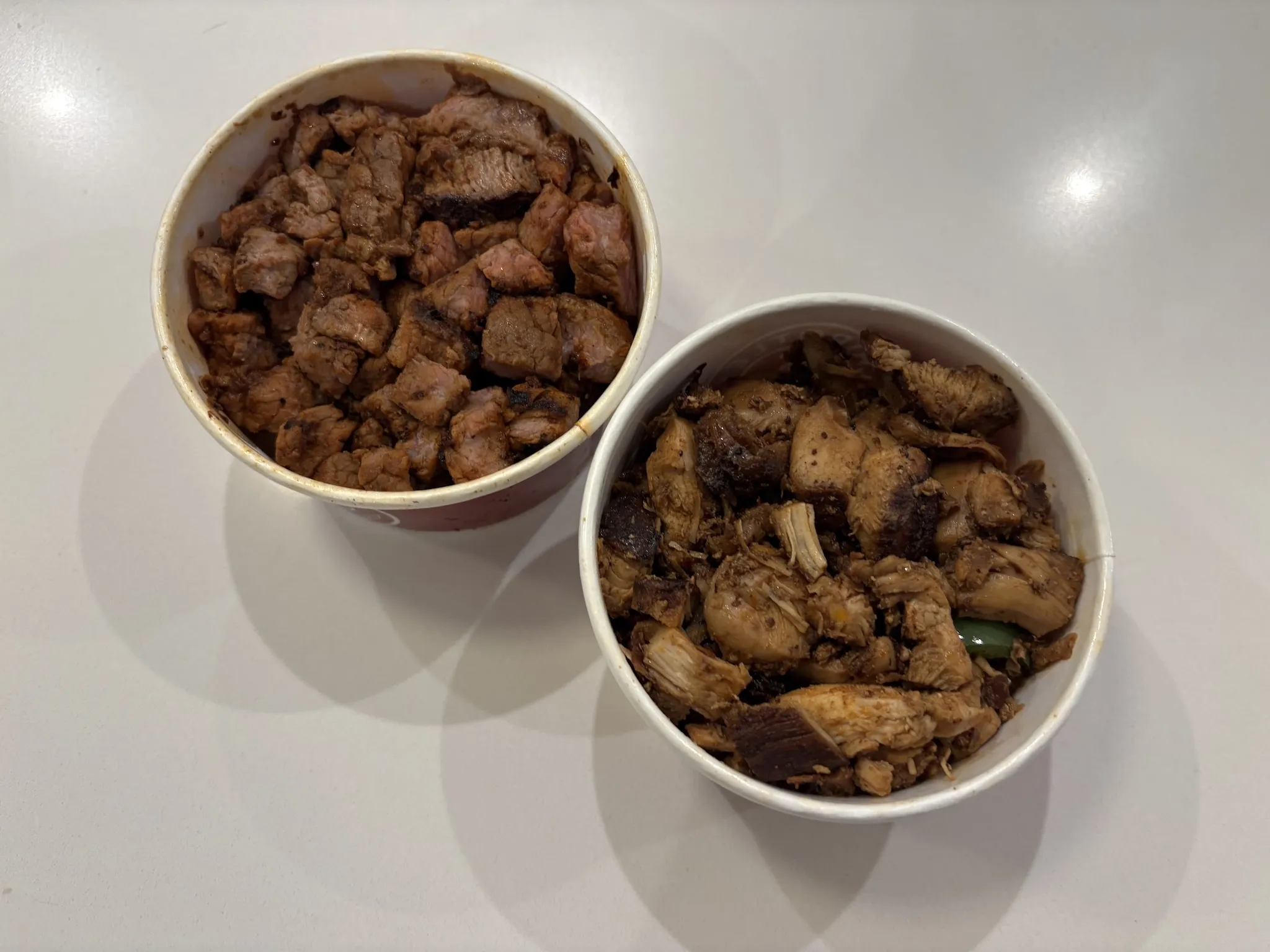 Chipotle protein cups