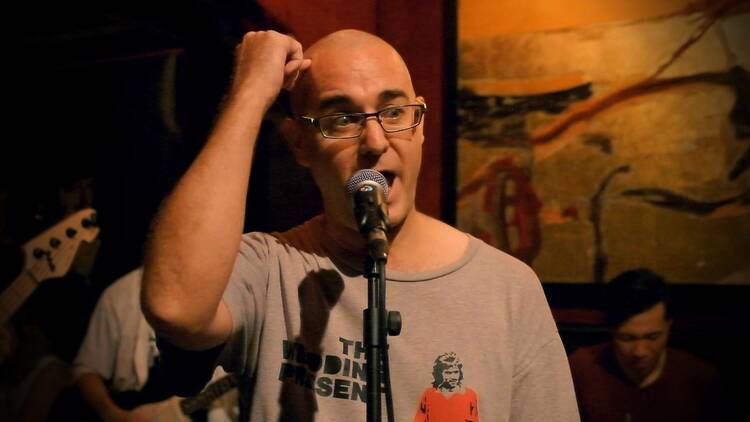 Hear Bangkok poets backed by live improvised soundscapes at Smalls' unrehearsed spoken word night