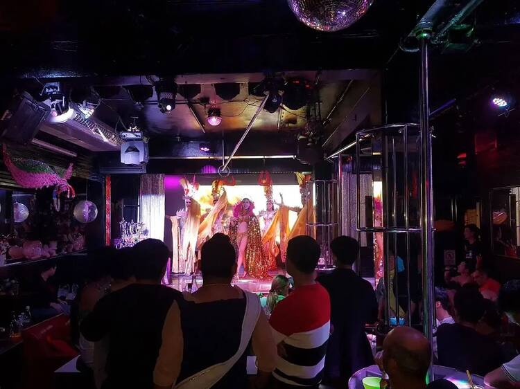 Start the year as you mean to go on with drag queens and cabaret at Adam’s Apple