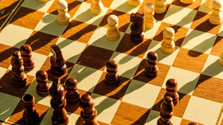 Get your brain working with a session of friendly competitive chess