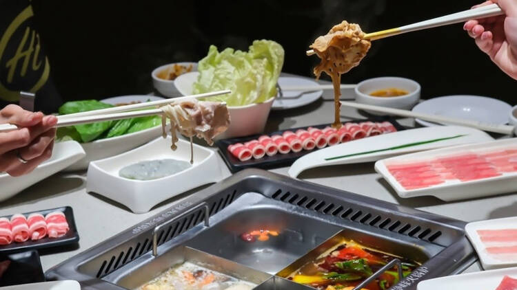 Eat copious amounts of hot pot at your favourite hot pot buffet