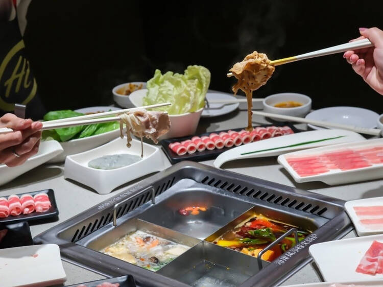 Eat copious amounts of hot pot at your favourite hot pot buffet