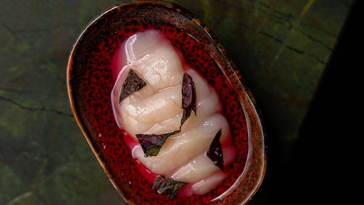 St Jacques marinées