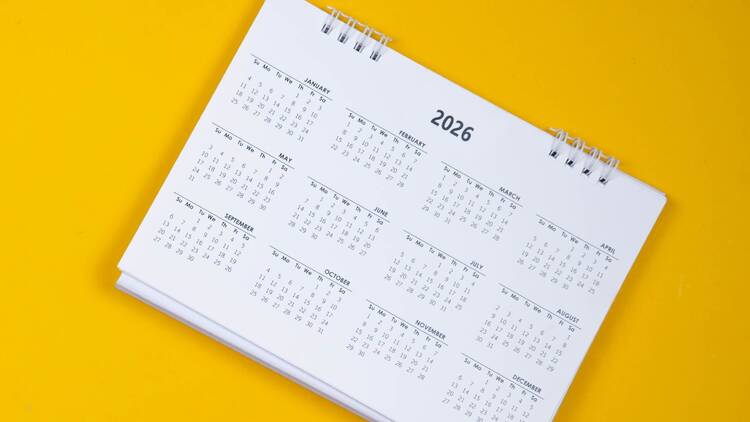 2026 calendar