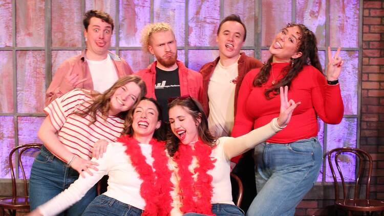 The cast of The Kitty & Kellie Show.