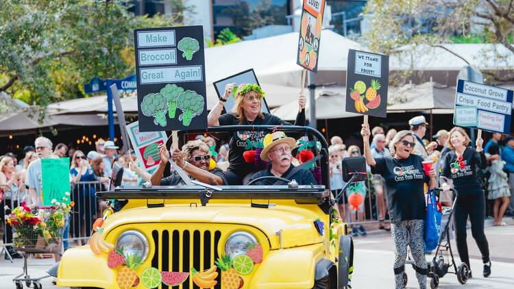 Roast the year that was at the King Mango Strut Parade