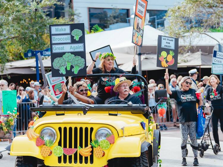 Roast the year that was at the King Mango Strut Parade