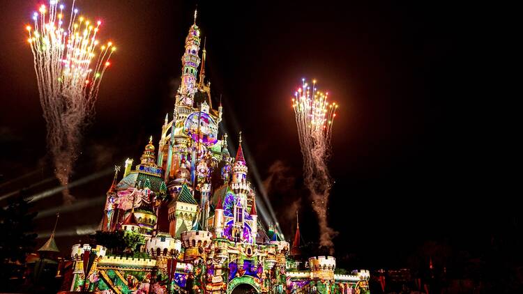  Hong Kong Disneyland NYE countdown