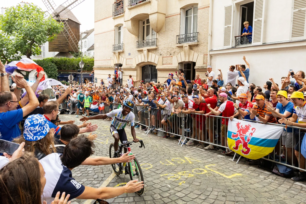 Tour de France &agrave; Montmartre