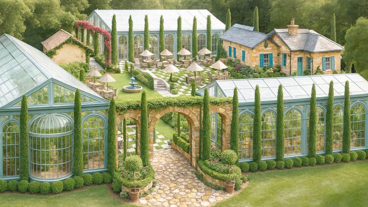 The Grounds in The Domain An artist's impression of The Grounds in The Domain