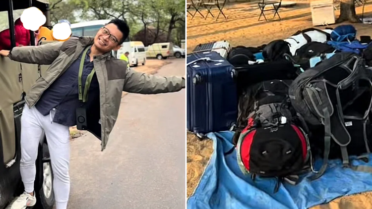 TikToker @ericlinguine ended up on an unexpected Safari adventure after a booking mishap. 