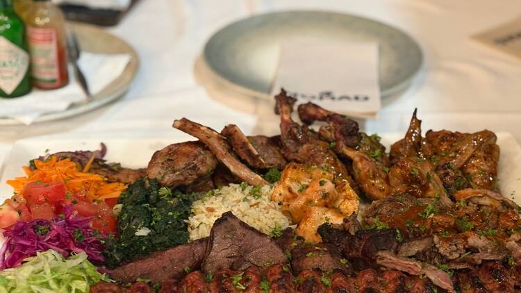 Mad Nomad meat platter 