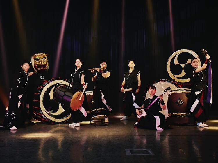 Japan Drum Stage in Kyoto: Miyabi Japan Drum Stage in Kyoto: Miyabi