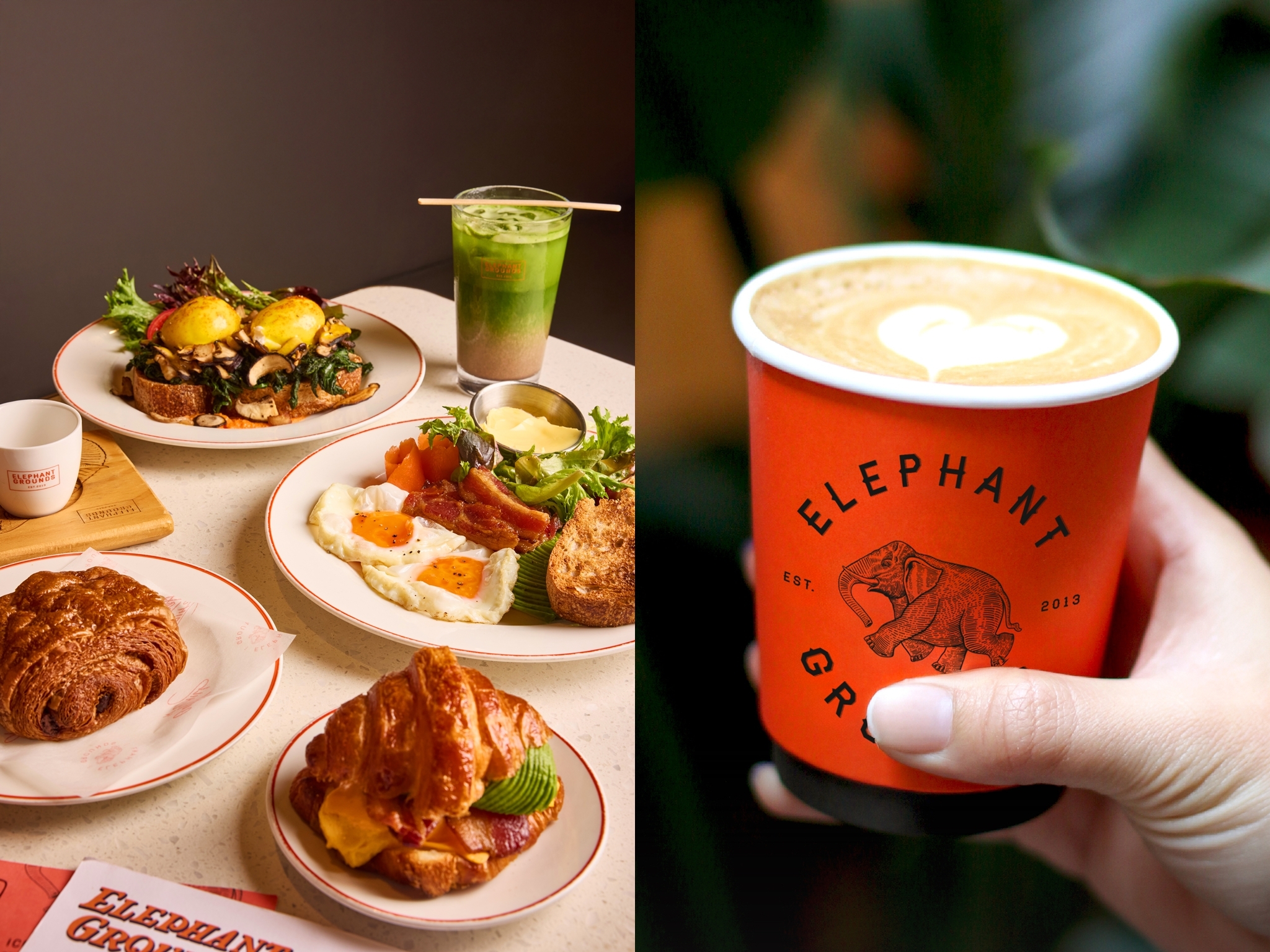 Hong Kong's Elephant Grounds debuts in Singapore with its famed craft coffee, fresh bakes, and brunch plates
