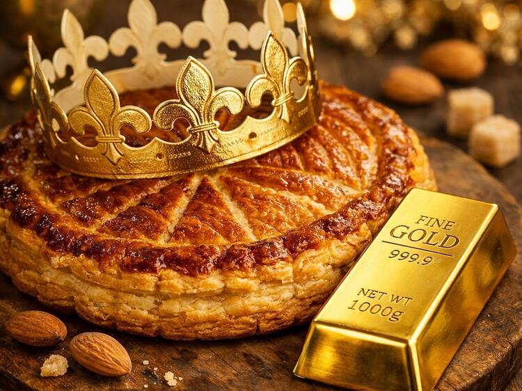 Une boulangerie parisienne vend une galette des rois avec un lingot d’or à gagner