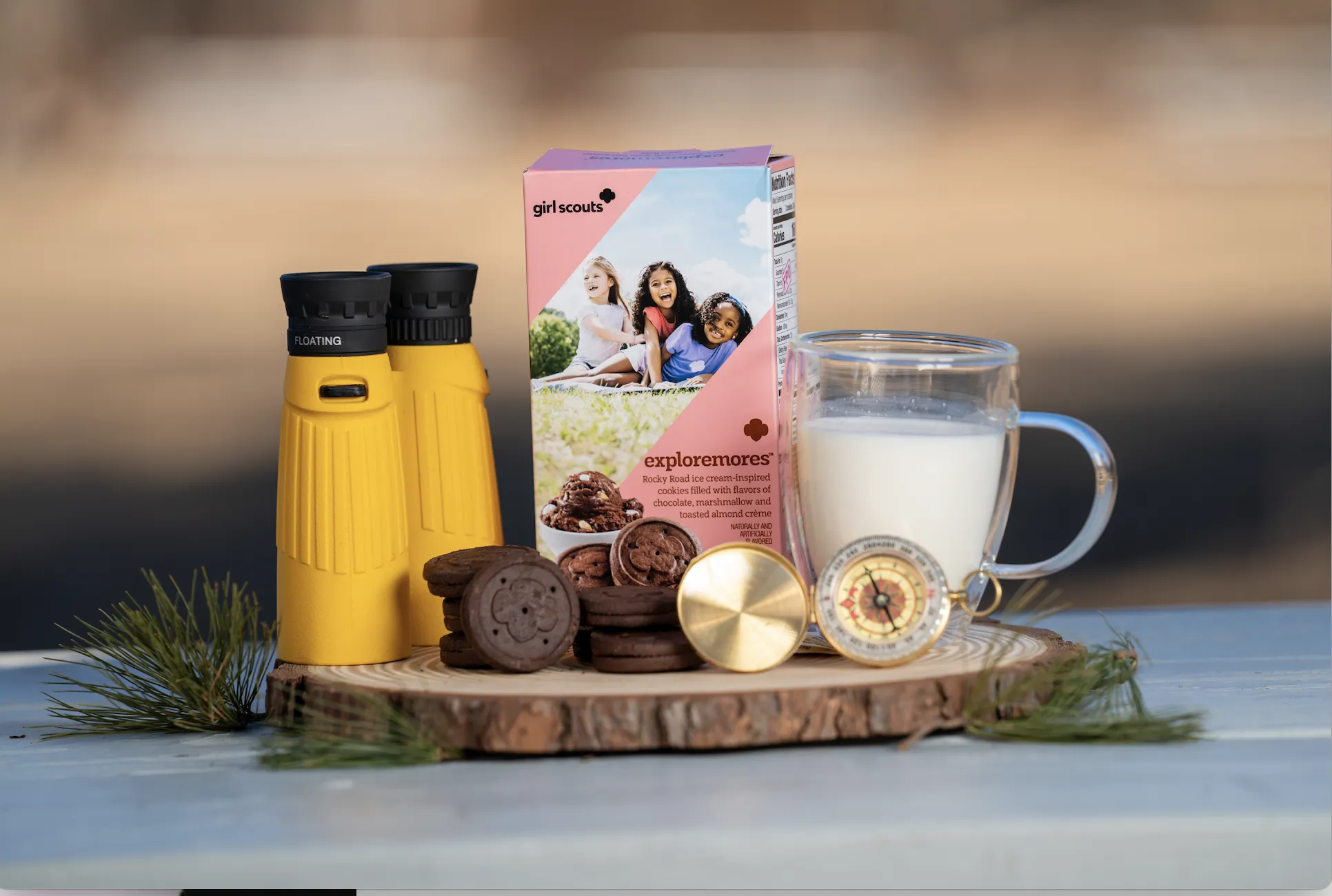 Exploremores girl scout cookies