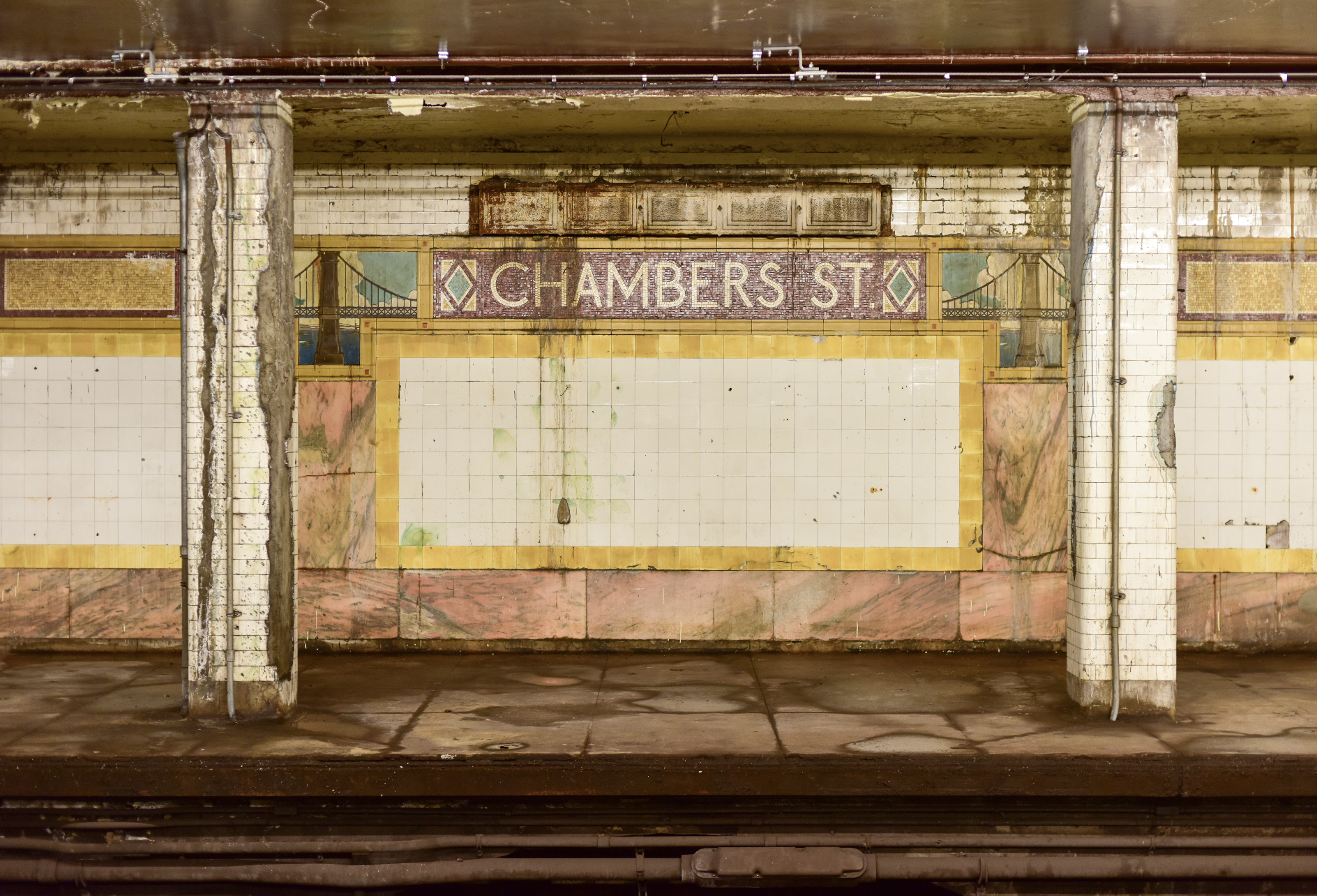 True story: Chambers Street station is finally getting fixed