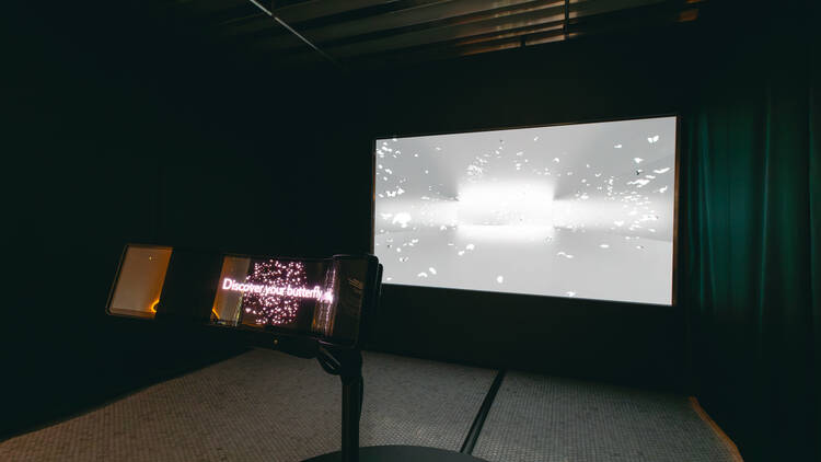 There are inspiring exhibitions in the first-floor Garage space