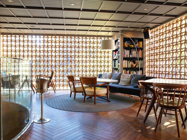 You get to lounge amidst understated luxury