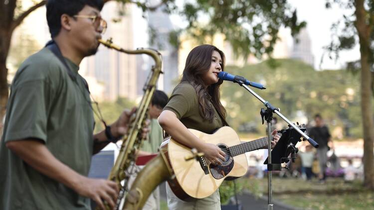 Start the year gently with yoga, sound therapy and nature walks across Bangkok's four greenest parks