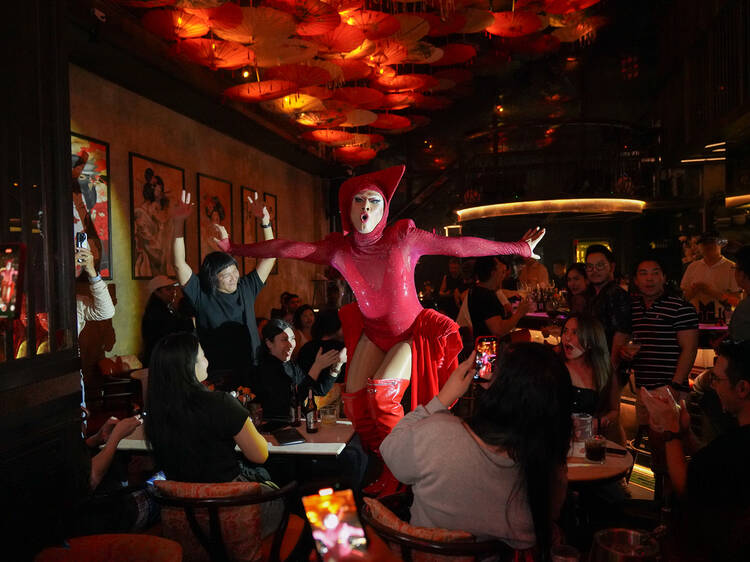 Enjoy paired drinks and maguro zuke with three drag shows at Kaiwa's unhurried Sunday night Enjoy paired drinks and maguro zuke with three drag shows at Kaiwa's unhurried Sunday night