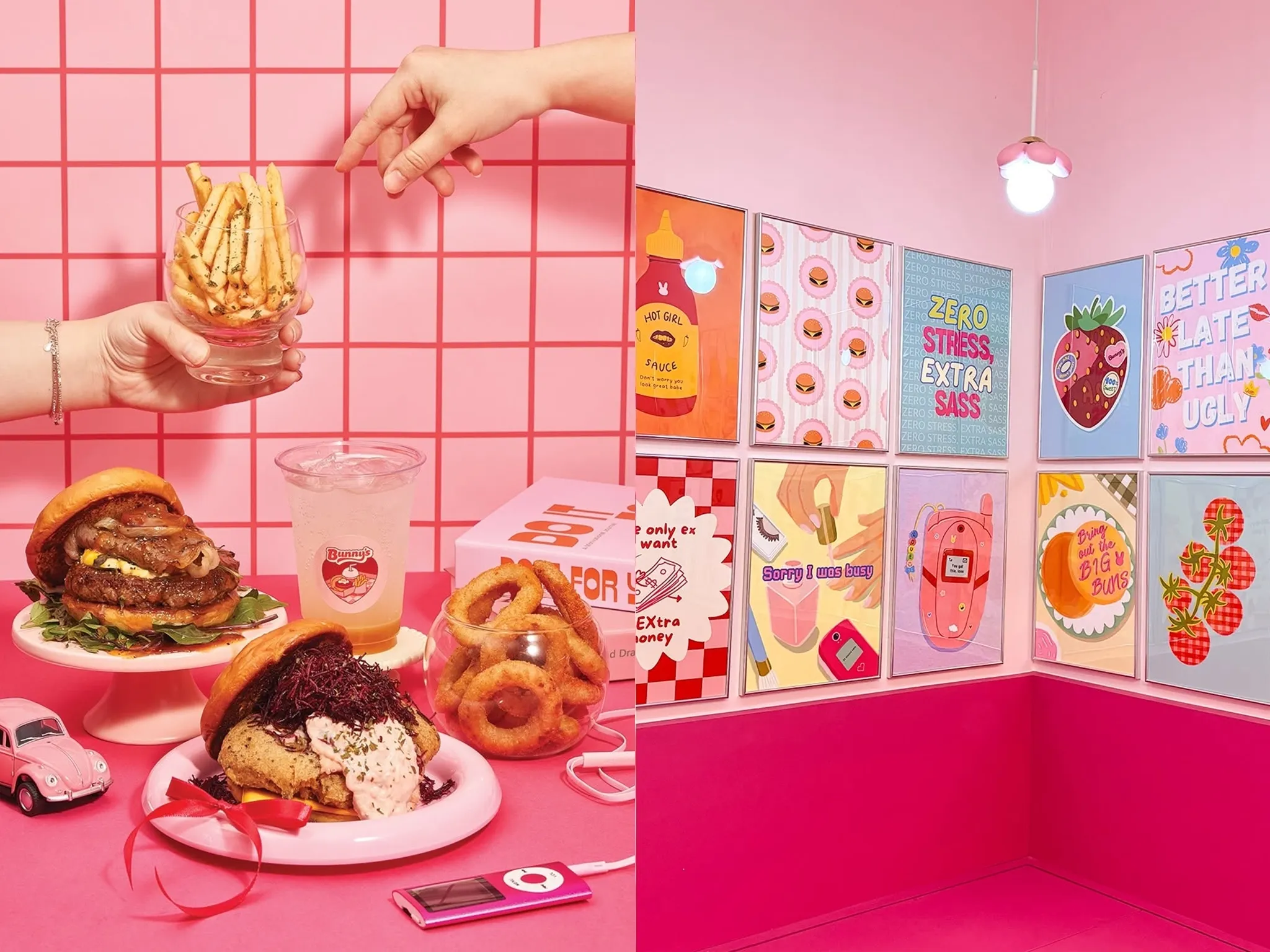 Bunny's burgers at Lentor Modern Singapore