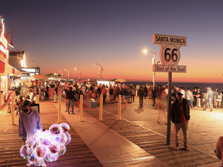 Catch a free drive-in movie at the Santa Monica Pier this month Catch a free drive-in movie at the Santa Monica Pier this month