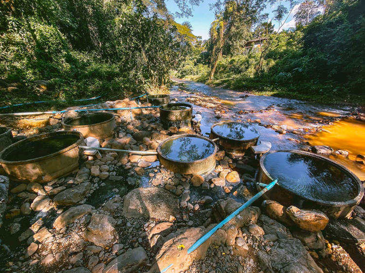 Soak in the hot springs of Chiang Dao Soak in the hot springs of Chiang Dao