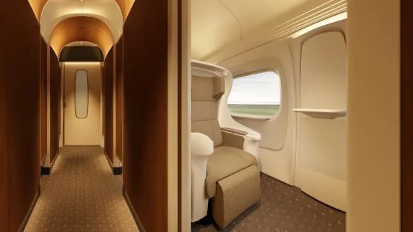 Shinkansen private compartment