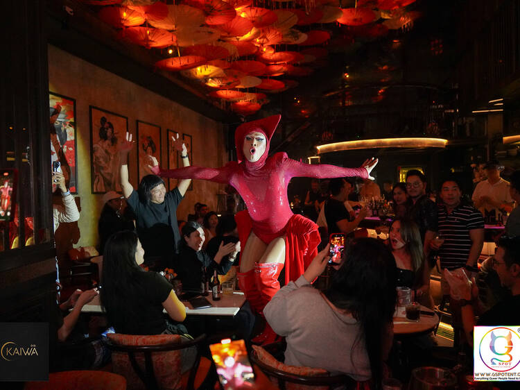Sunday’s drag makeover continues at Emsphere’s  Kaiwa