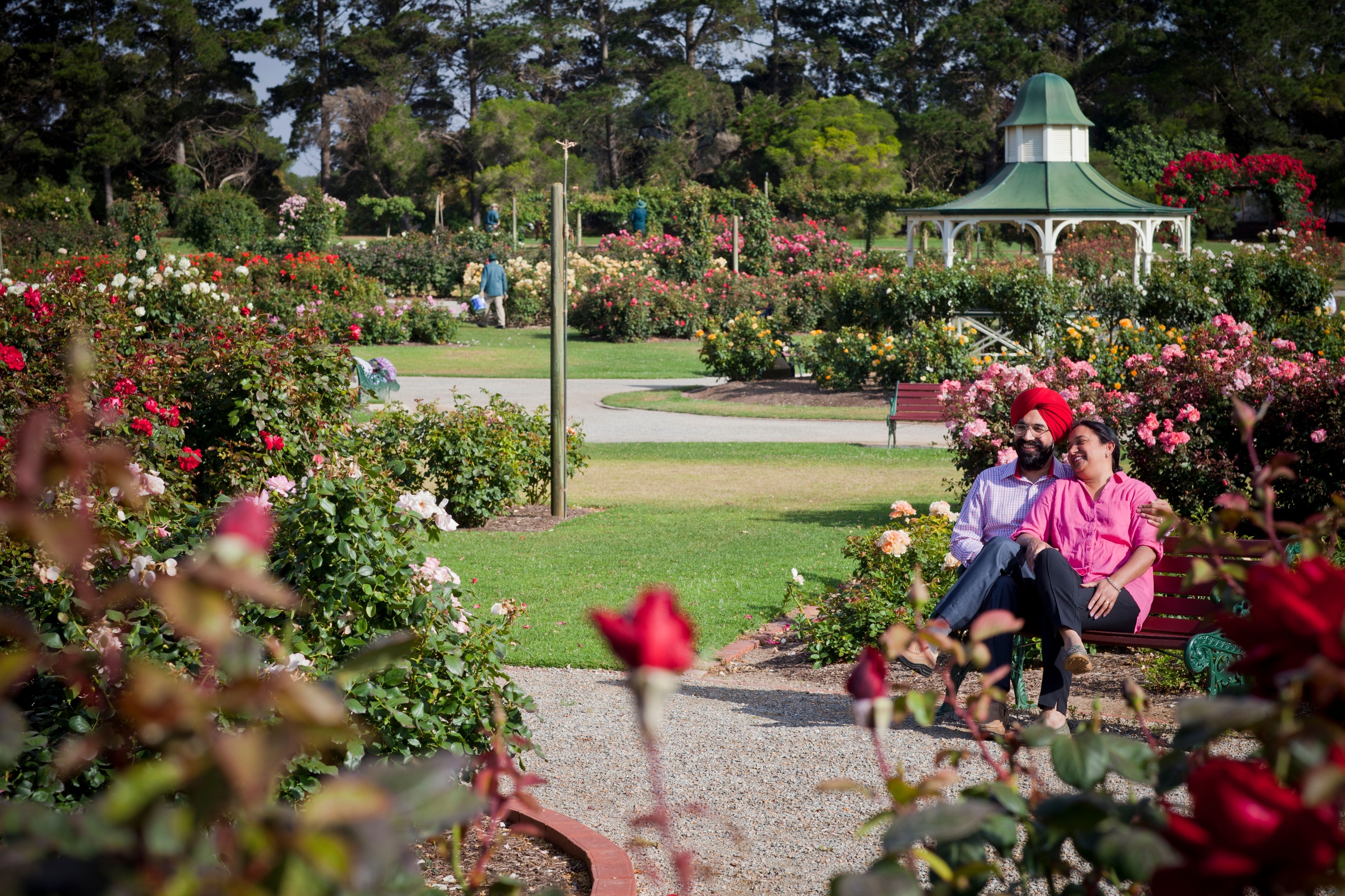 This magical garden filled with 5,000 roses is just 35 minutes outside Melbourne's CBD – and it’s free