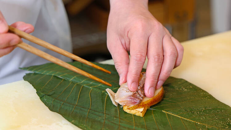 Taste innovative modern cuisine with fermented ingredients at Namida