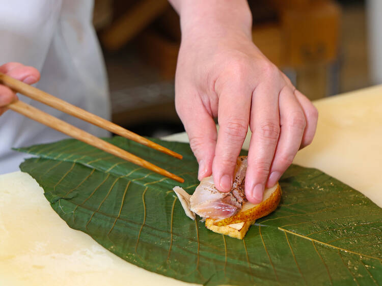 Taste innovative modern cuisine with fermented ingredients at Namida