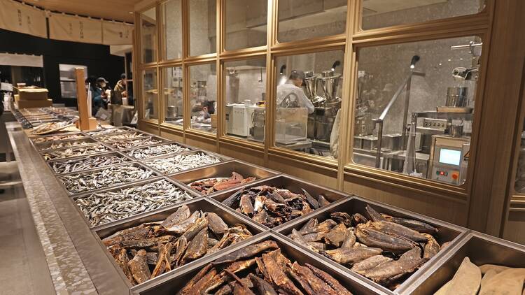 Create your own special blend of dashi stock at Dashi Okume