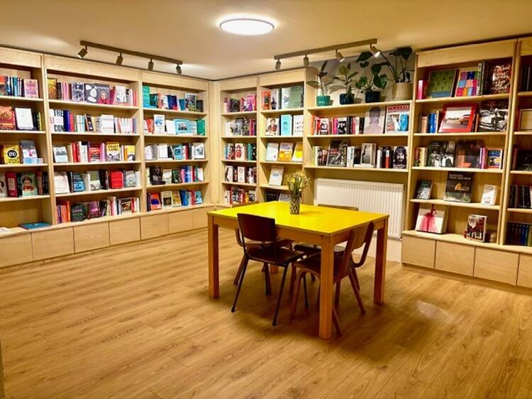A new bookshop café has opened next to Hampstead Heath