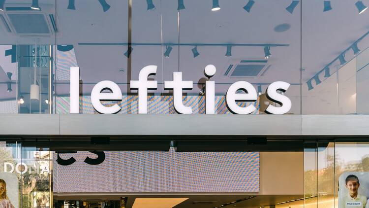 Lefties shop in Barcelona, Spain
