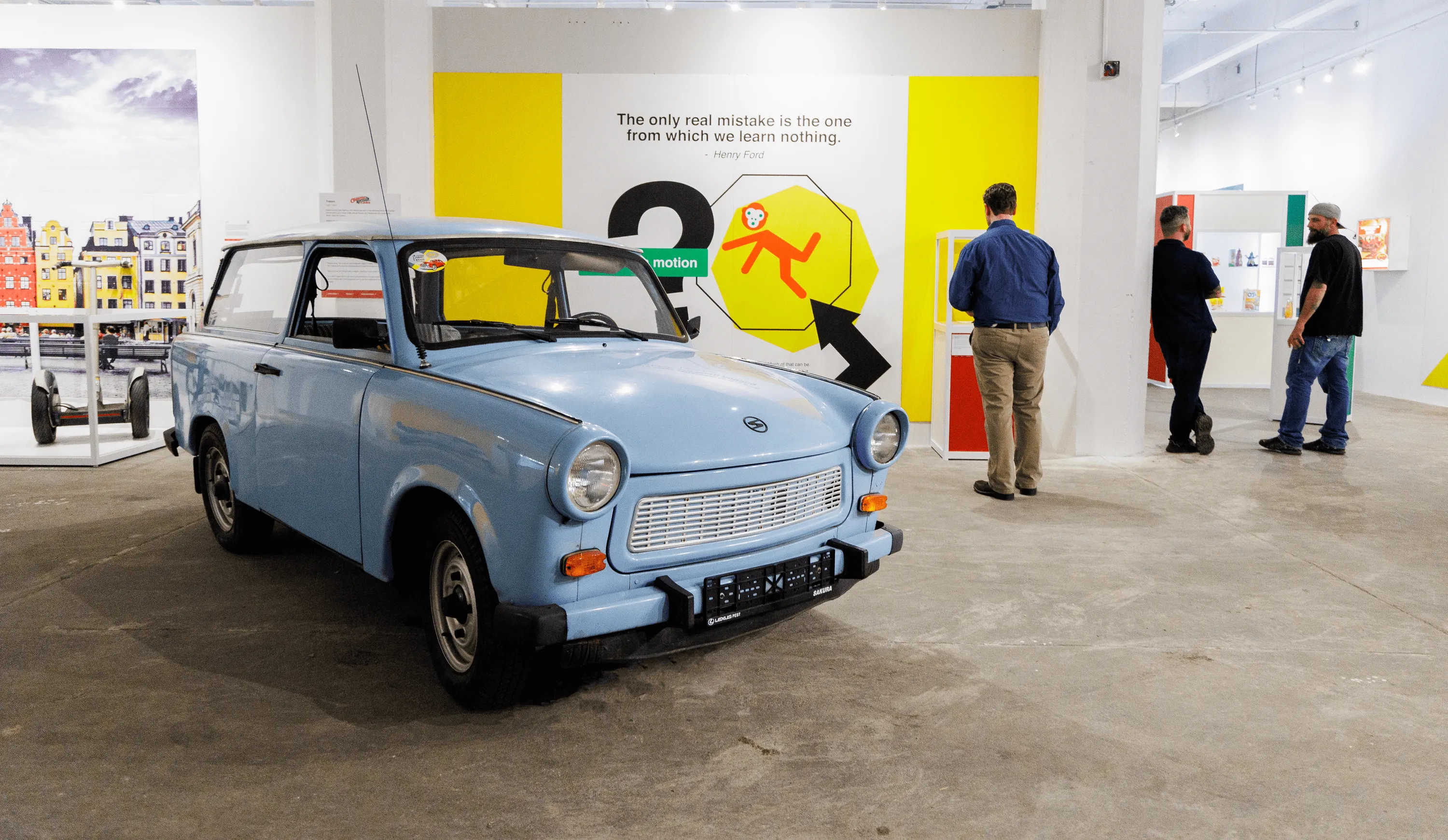 A car in the Museum of Failure