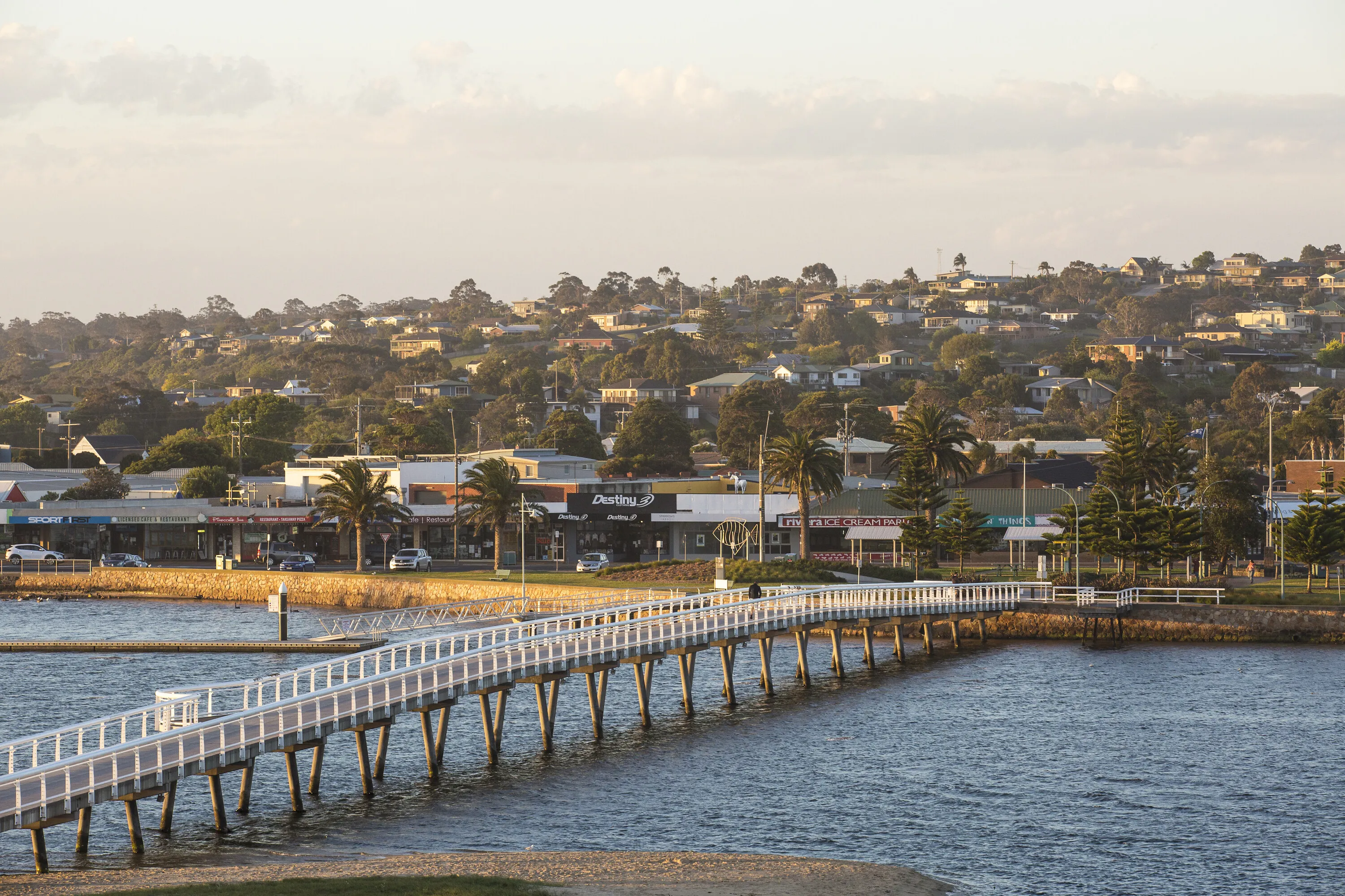 Main Beach at Lakes Entrance