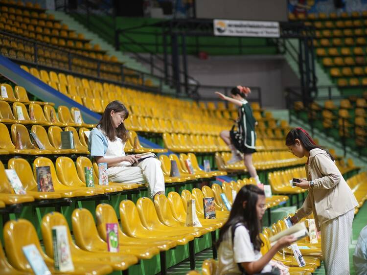 Hua Lamphong Railway Station becomes a giant book fair this month