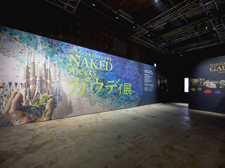 人生を建築に捧げたガウディの没後100年を記念した体験型展覧会が天王洲で開催